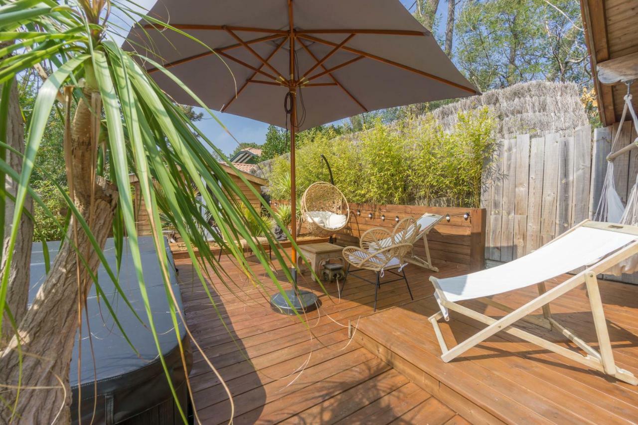 Wood'N Sea Surf Lodge - Auberge De Jeunesse Capbreton Dış mekan fotoğraf