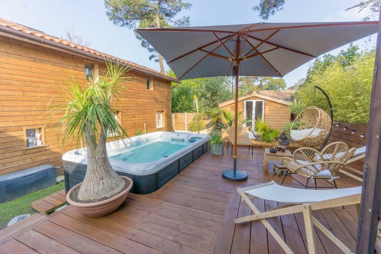 Wood'N Sea Surf Lodge - Auberge De Jeunesse Capbreton Dış mekan fotoğraf