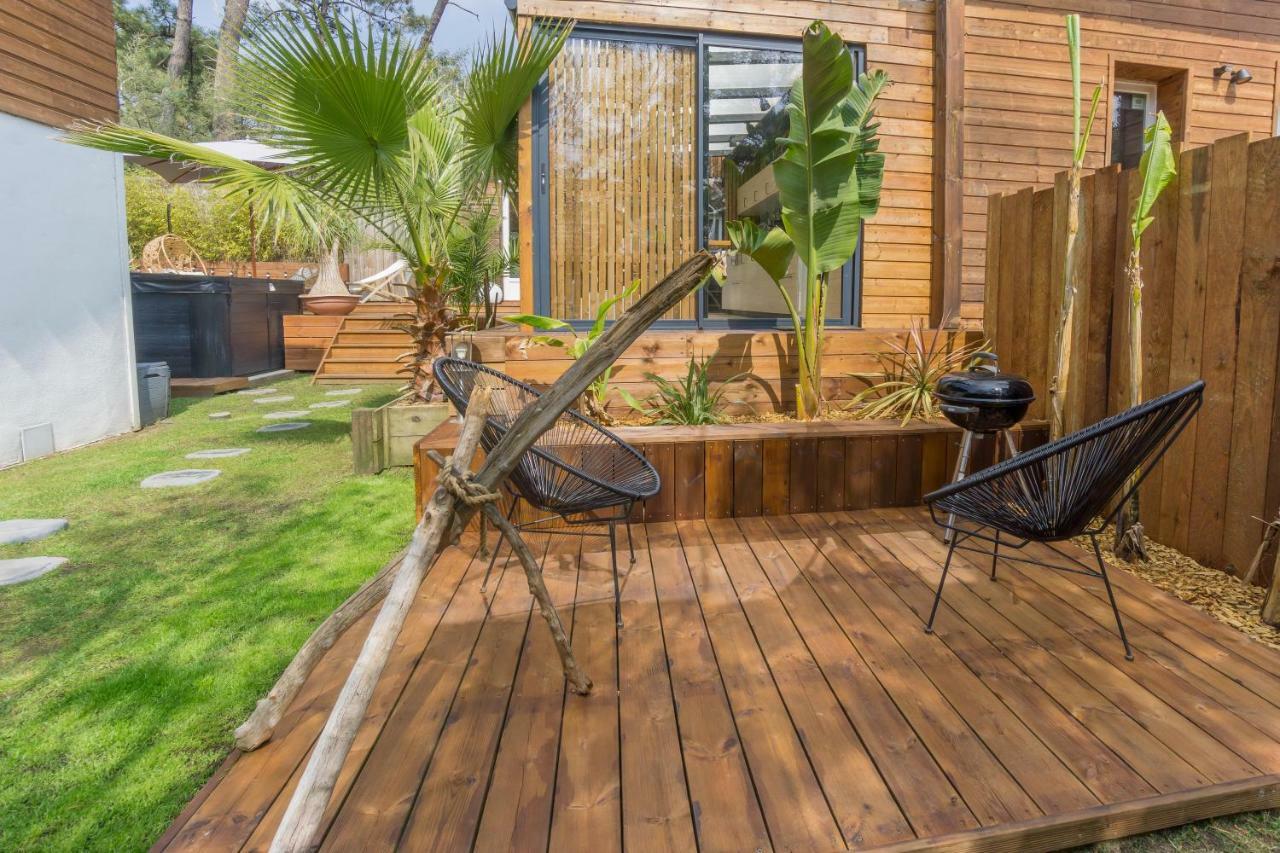 Wood'N Sea Surf Lodge - Auberge De Jeunesse Capbreton Dış mekan fotoğraf